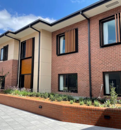 Building B Courtyard View