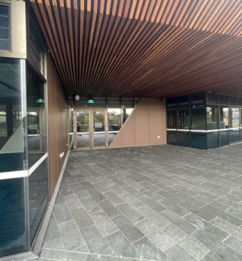 Centenary Building Level 4 Angled Door Entry