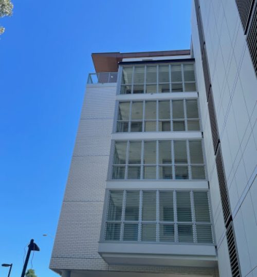 Completed Facade Southern Section