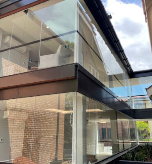 Frameless Glass Building A North.